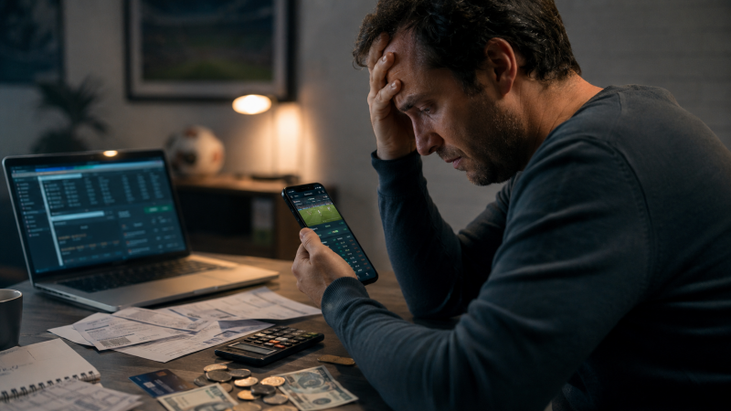 Vício em bets: quando a promessa de ganhar dinheiro se transforma em dependência